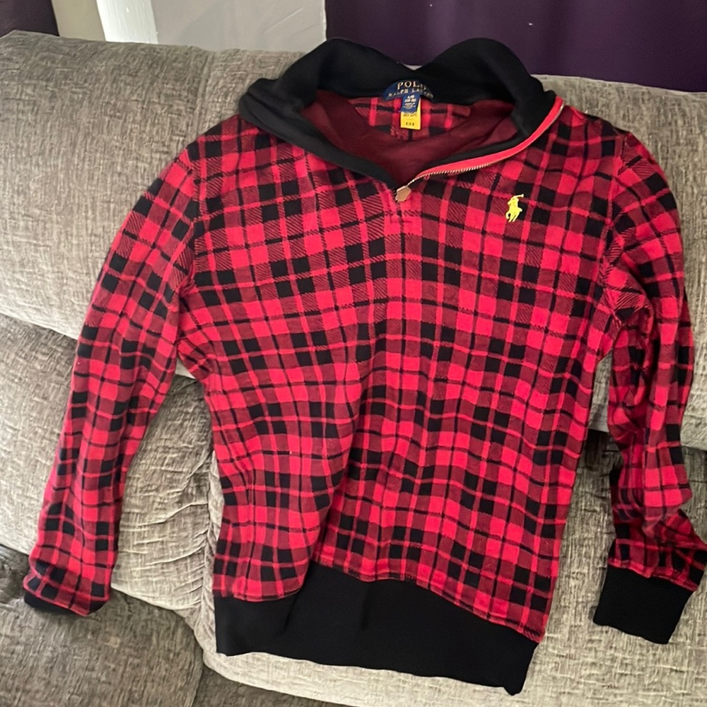 Polo Buffalo plaid pullover